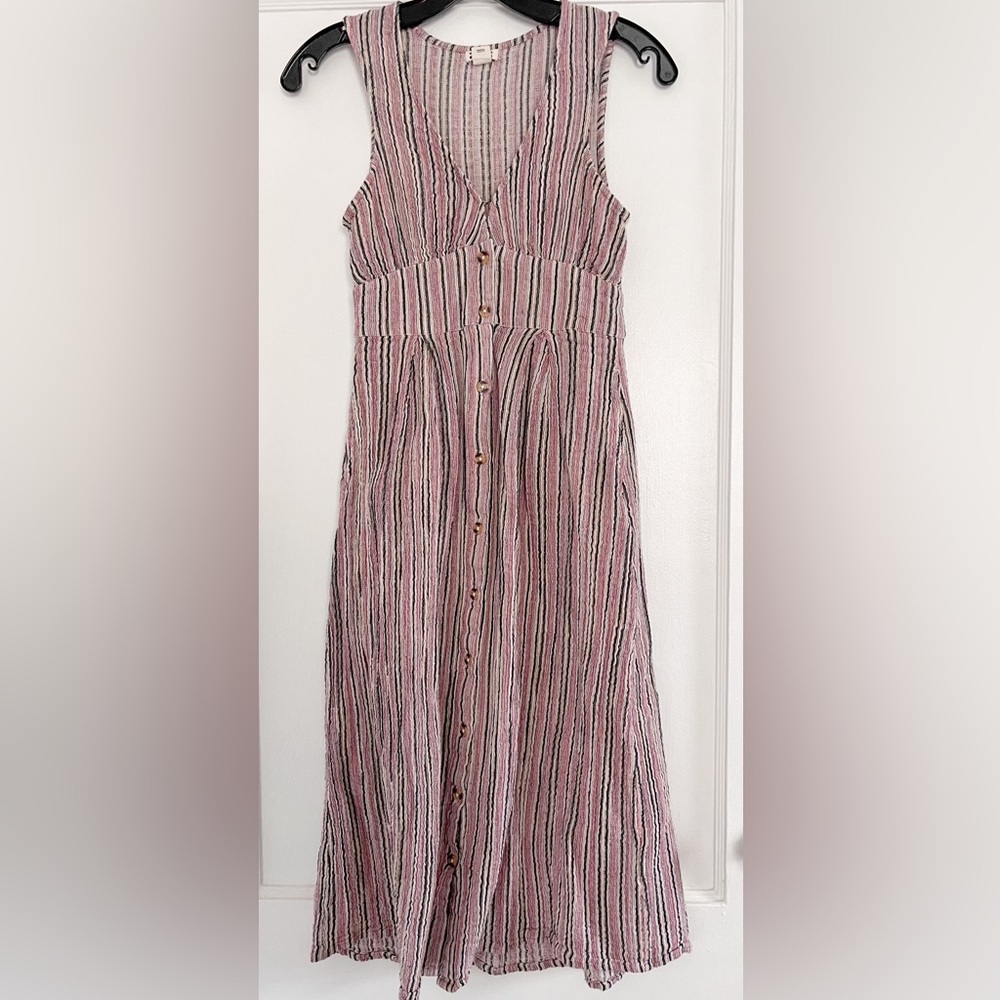 Billabong Stripe Midi Dress